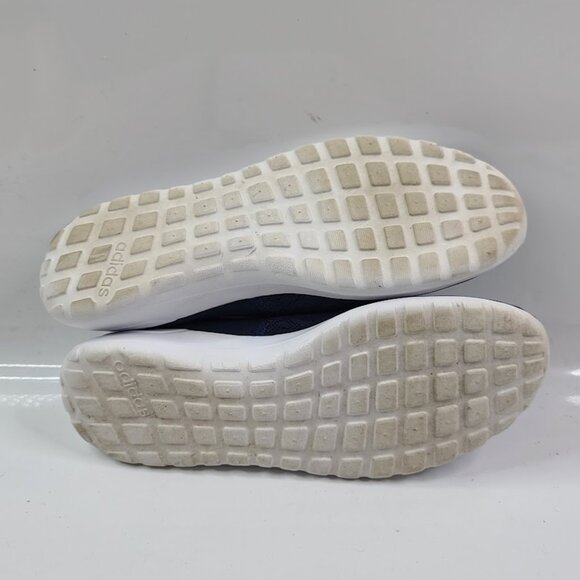 Adidas Women's Navy Cloudfoam Lite AC8476 Mesh Slip-On Casual Shoes Size 10 - Picture 5 of 7